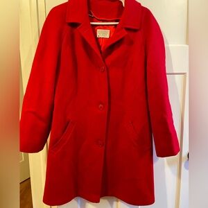Women's Red Coat